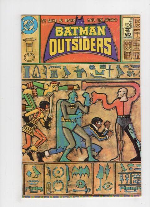 Batman and the Outsiders, Vol. 1 #17A