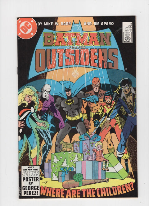 Batman and the Outsiders, Vol. 1 #8A
