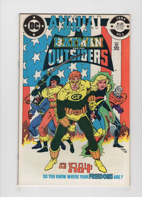 Batman and the Outsiders, Vol. 1 Annual #1A