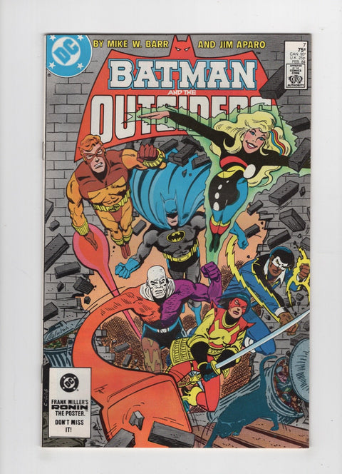 Batman and the Outsiders, Vol. 1 #7A