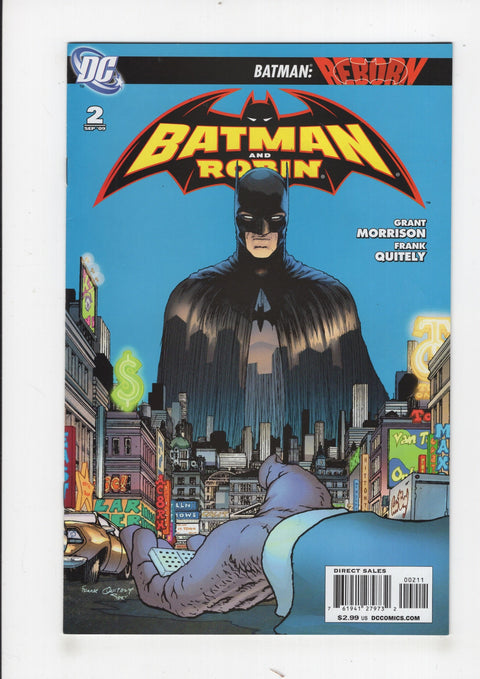 Batman and Robin, Vol. 1 2 Frank Quitely Regular Cover