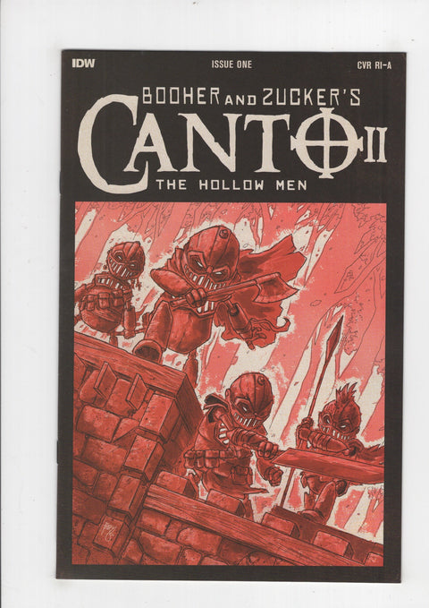 Canto II: The Hollow Men 1 1:10 Ben Bishop Variant Cover (TMNT Homage)