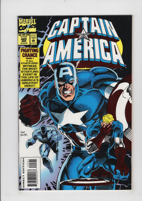 Captain America, Vol. 1 425 Direct Edition - Red Foil Embossed Cover