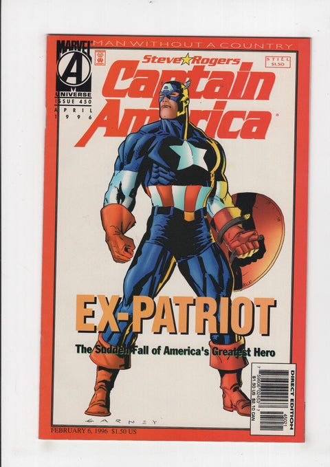 Captain America, Vol. 1 450 Variant Cover
