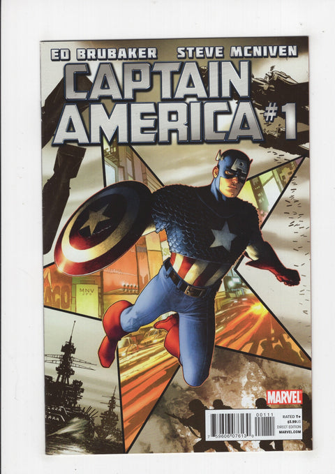 Captain America, Vol. 6 1 Steve McNiven Regular Cover