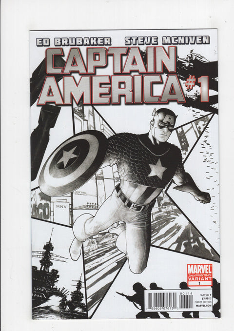 Captain America, Vol. 6 1 Second Printing Variant Cover