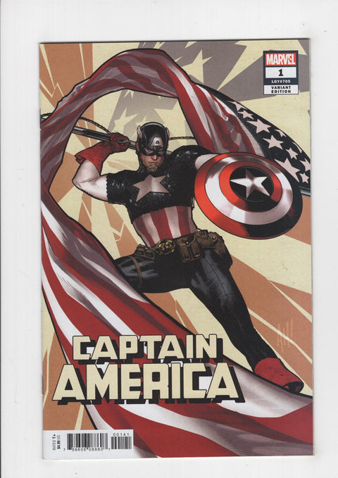 Captain America, Vol. 9 1 Adam Hughes Trade Dress Variant Cover