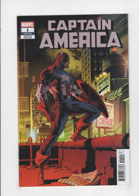 Captain America, Vol. 9 1 Mike Zeck Variant Cover