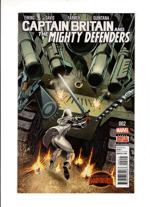 Captain Britain and the Mighty Defenders #1-2