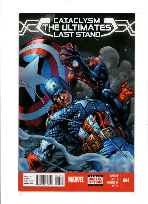 Cataclysm: The Ultimates Last Stand 4 Regular Mark Bagley Cover