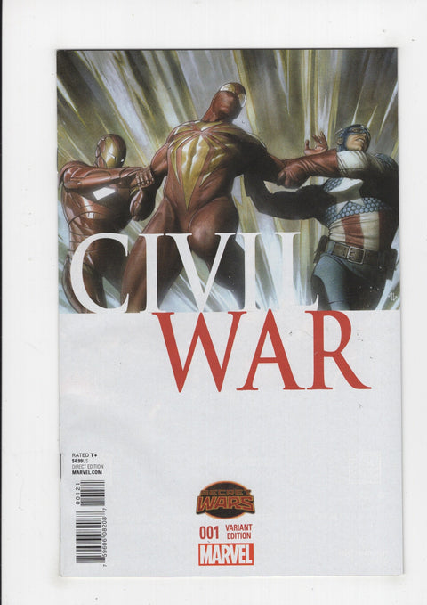 Civil War, Vol. 2 1 Adi Granov Promo Variant Cover