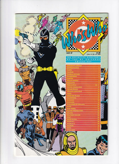 Who's Who: The Definitive Directory of the DC Universe #25