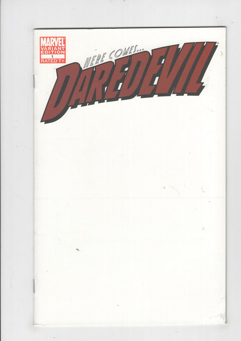 Daredevil, Vol. 3 1 Blank Cover Variant