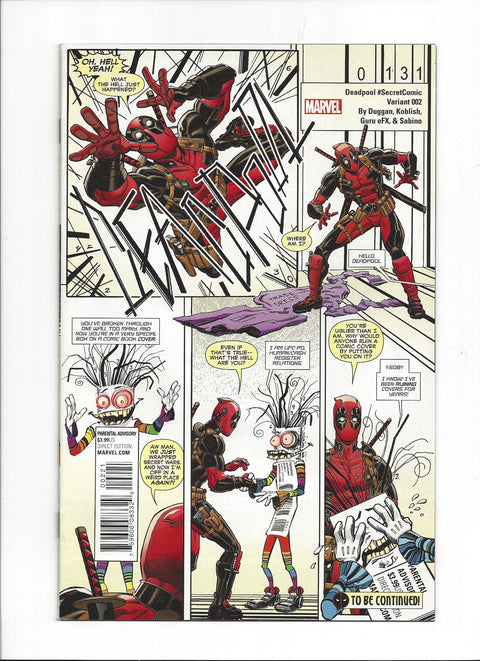 Deadpool, Vol. 5 #2B-Comic-Knowhere Comics & Collectibles