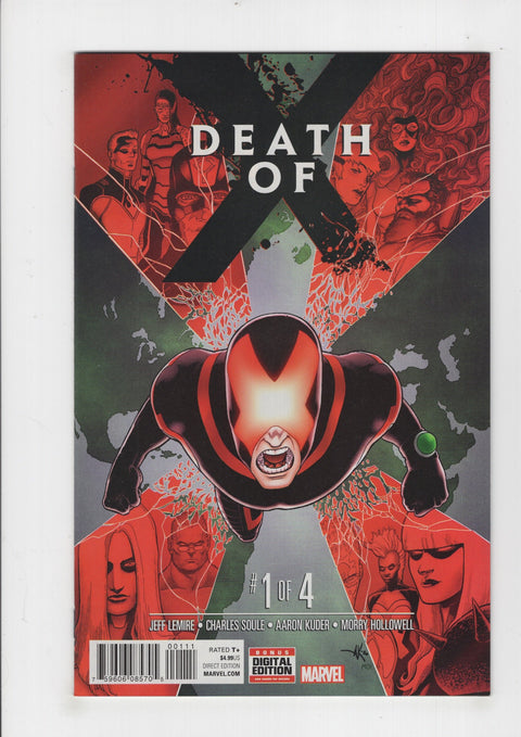 Death of X 1 Regular Aaron Kuder Cover