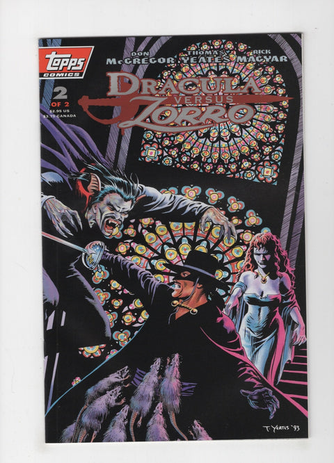 Dracula versus Zorro (Topps) #2