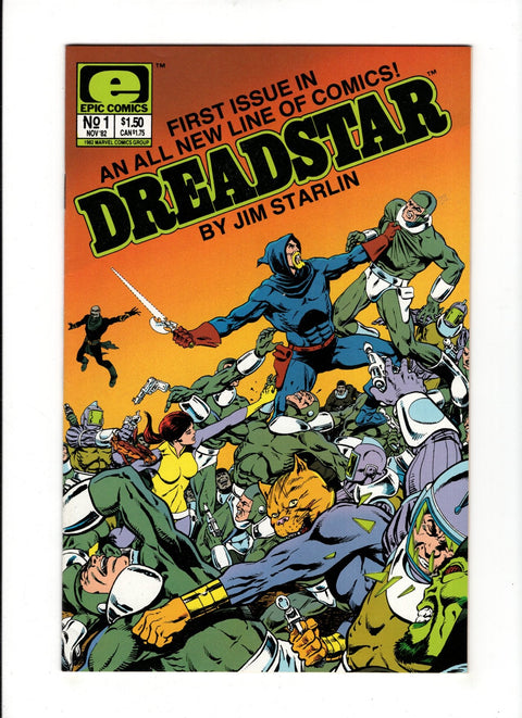 Dreadstar (Epic Comics), Vol. 1 #1