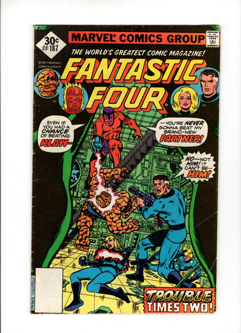 Fantastic Four, Vol. 1 #187A (1977)   Marvel Comics 1977