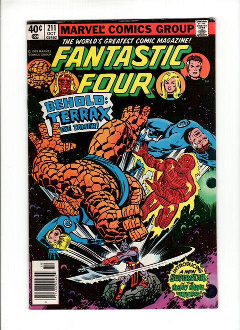 Fantastic Four, Vol. 1 #211A (1979) 1st Terrax the Tamer 1st Terrax the Tamer Marvel Comics 1979