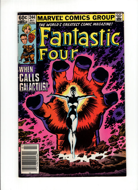 Fantastic Four, Vol. 1 #244B (1982) 1st Frankie Raye as Nova 1st Frankie Raye as Nova Marvel Comics 1982
