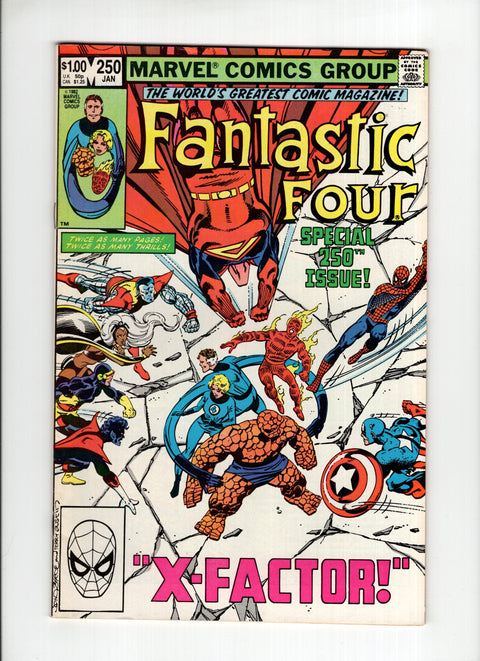 Fantastic Four, Vol. 1 #250A (1982)   Marvel Comics 1982
