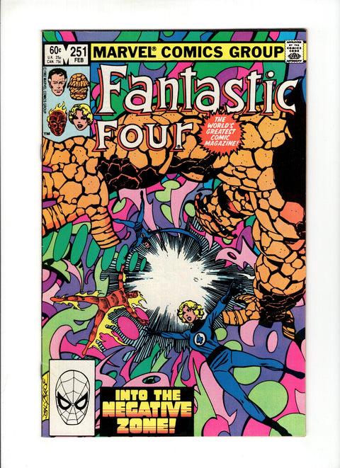 Fantastic Four, Vol. 1 #251A (1982)   Marvel Comics 1982