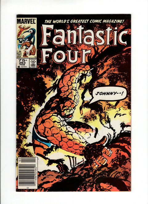 Fantastic Four, Vol. 1 #263C (1984)  CPV  Marvel Comics 1984