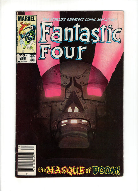 Fantastic Four, Vol. 1 #268C (1984)  CPV  Marvel Comics 1984