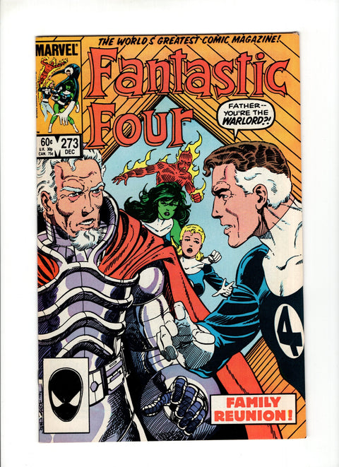 Fantastic Four, Vol. 1 #273A (1984) 1st Nathaniel Richards 1st Nathaniel Richards Marvel Comics 1984