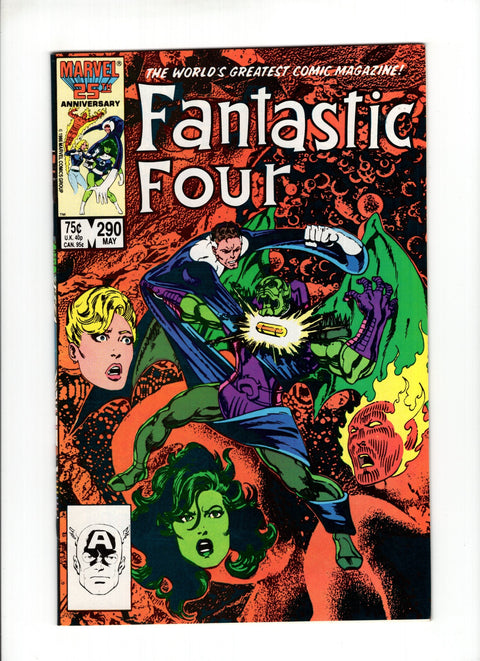 Fantastic Four, Vol. 1 #290A (1986)   Marvel Comics 1986