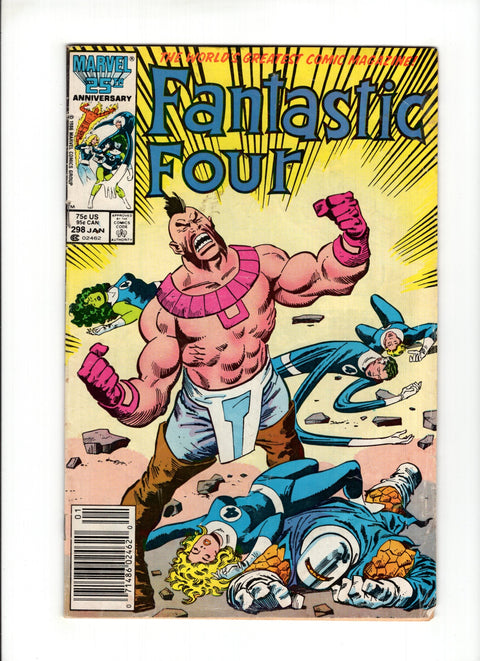 Fantastic Four, Vol. 1 #298B (1987)   Marvel Comics 1987