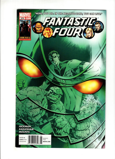 Fantastic Four, Vol. 3 #578B (2010)  Newsstand  Marvel Comics 2010