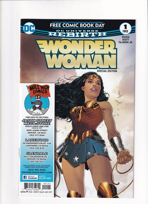 Free Comic Book Day 2017 (Wonder Woman)