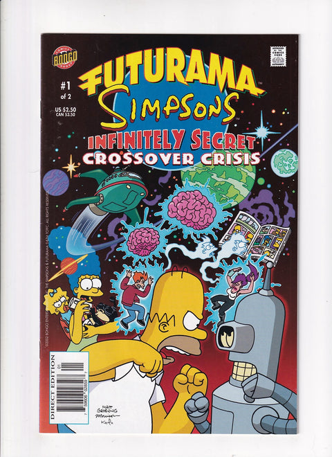 The Futurama / Simpsons Infinitely Secret Crossover Crisis #1