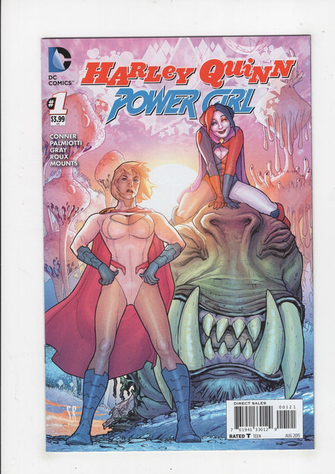 Harley Quinn & Power Girl #1B