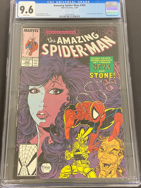 The Amazing Spider-Man, Vol. 1 #309 (CGC 9.6) (1988) McFarlane