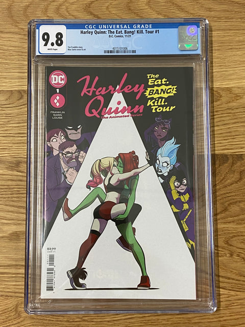 Harley Quinn: The Animated Series - The Eat, Bang, Kill Tour #1A (CGC 9.8)