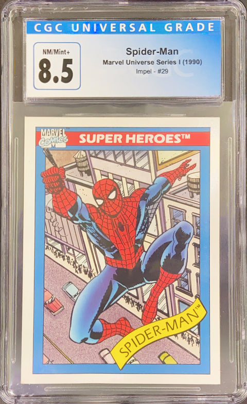 Marvel Universe Series I (1990) #29 - Spider-Man