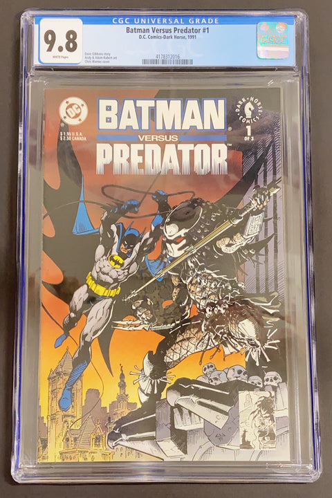Batman versus Predator #1A (CGC 9.8)