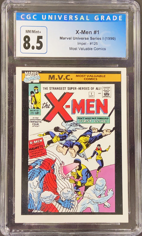 Marvel Universe Series I (1990) #125 - X-Men #1