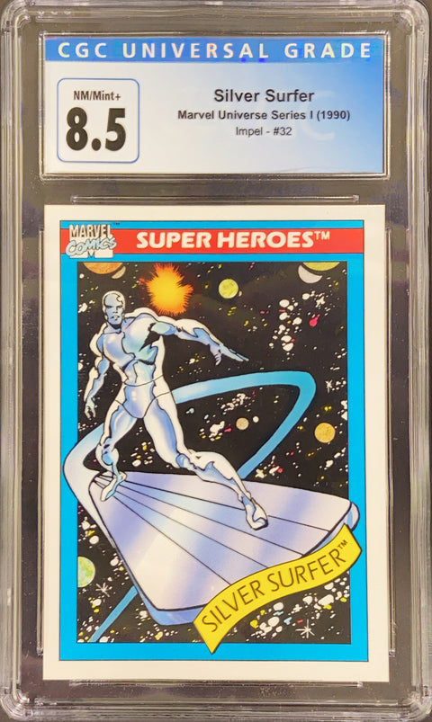 Marvel Universe Series I (1990) #32 - Silver Surfer