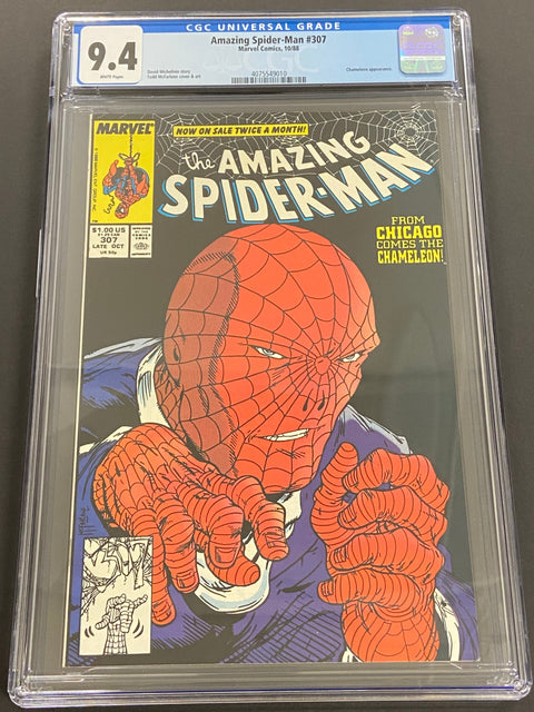 The Amazing Spider-Man, Vol. 1 #307 (CGC 9.4) (1988) McFarlane