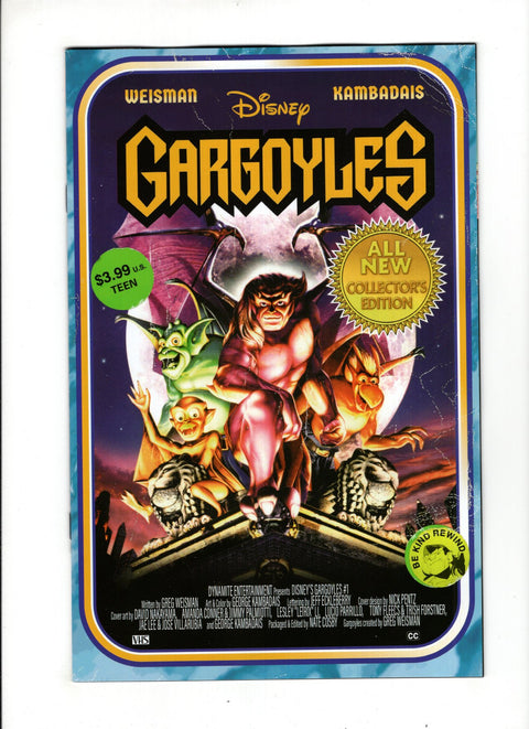 Gargoyles (Dynamite) #1K 1:20 Video Packaging Variant