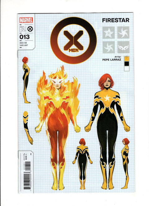 X-Men, Vol. 5 #13E 1:10 Pepe Larraz Design Variant