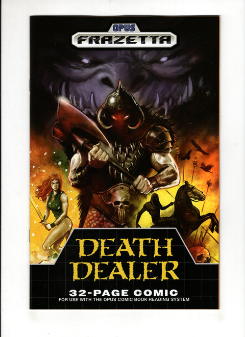 Frank Frazetta's Death Dealer (Opus) #4C 1:5 Video Game Homage