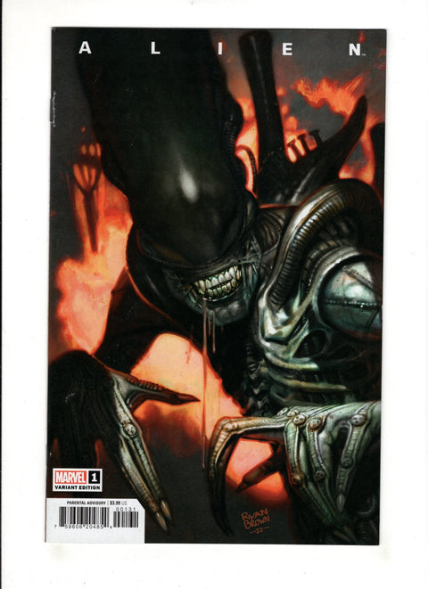 Alien, Vol. 2 (Marvel Comics) #1D 1:50 Ryan Brown Variant