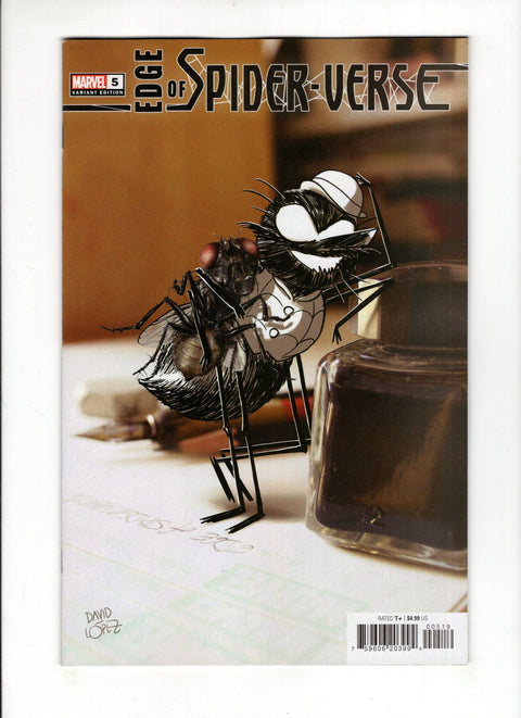 Edge of Spider-Verse, Vol. 2 #5E 1:25 Lopez Spoiler Variant