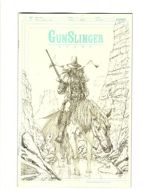 Gunslinger Spawn #1H 1:50 Capullo Sketch Incentive