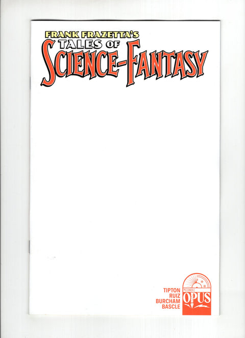 Frank Frazetta's Tales Of Science Fantasy #1C 1:5 Blank Sketch Variant