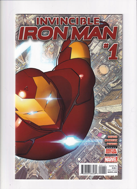 Invincible Iron Man, Vol. 2 #1A-New Arrival 03/08-Knowhere Comics & Collectibles